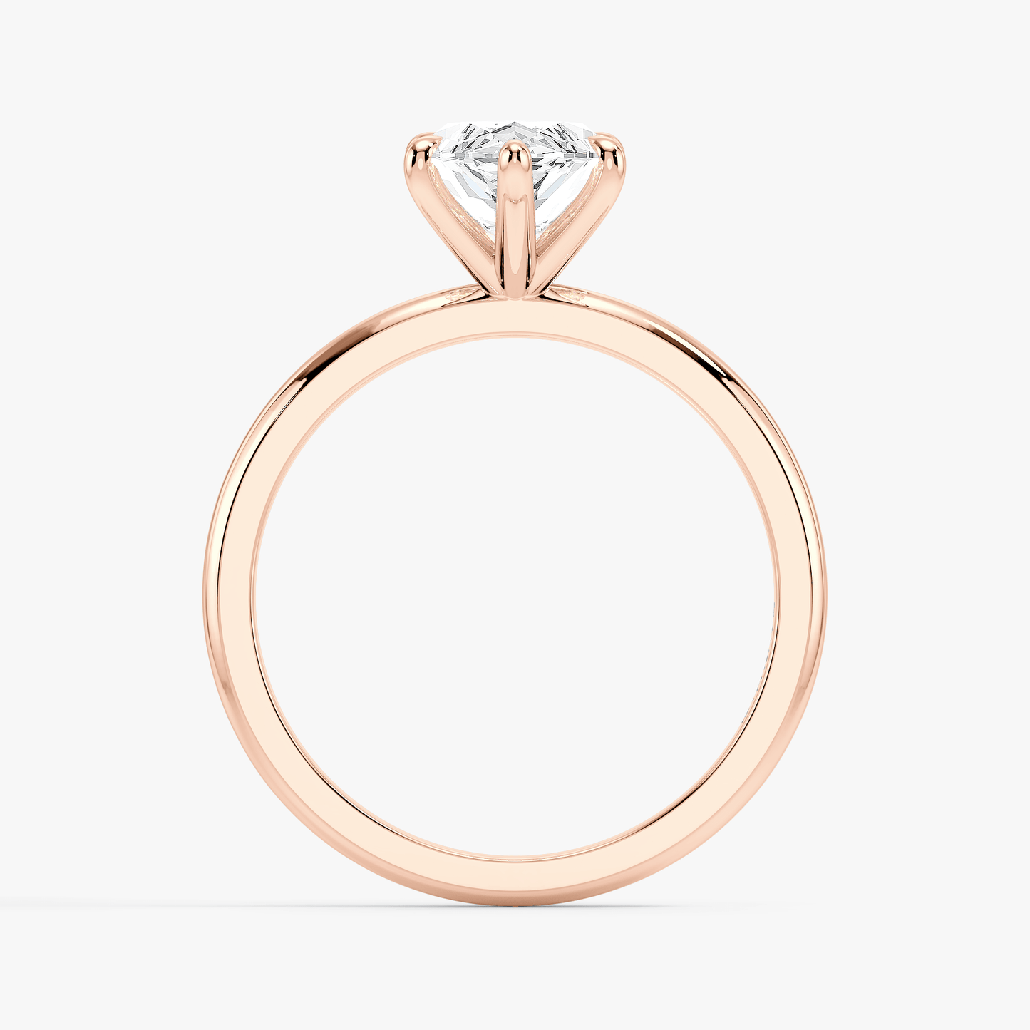 The Classic – Marquise Lab Grown Diamond Ring, 18k Rose Gold