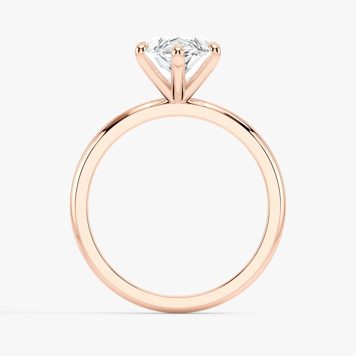 The Classic – Marquise Lab Grown Diamond Ring, 18k Rose Gold