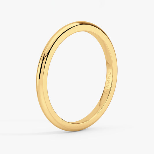 The Petite Wedding Ring, 18k Yellow Gold