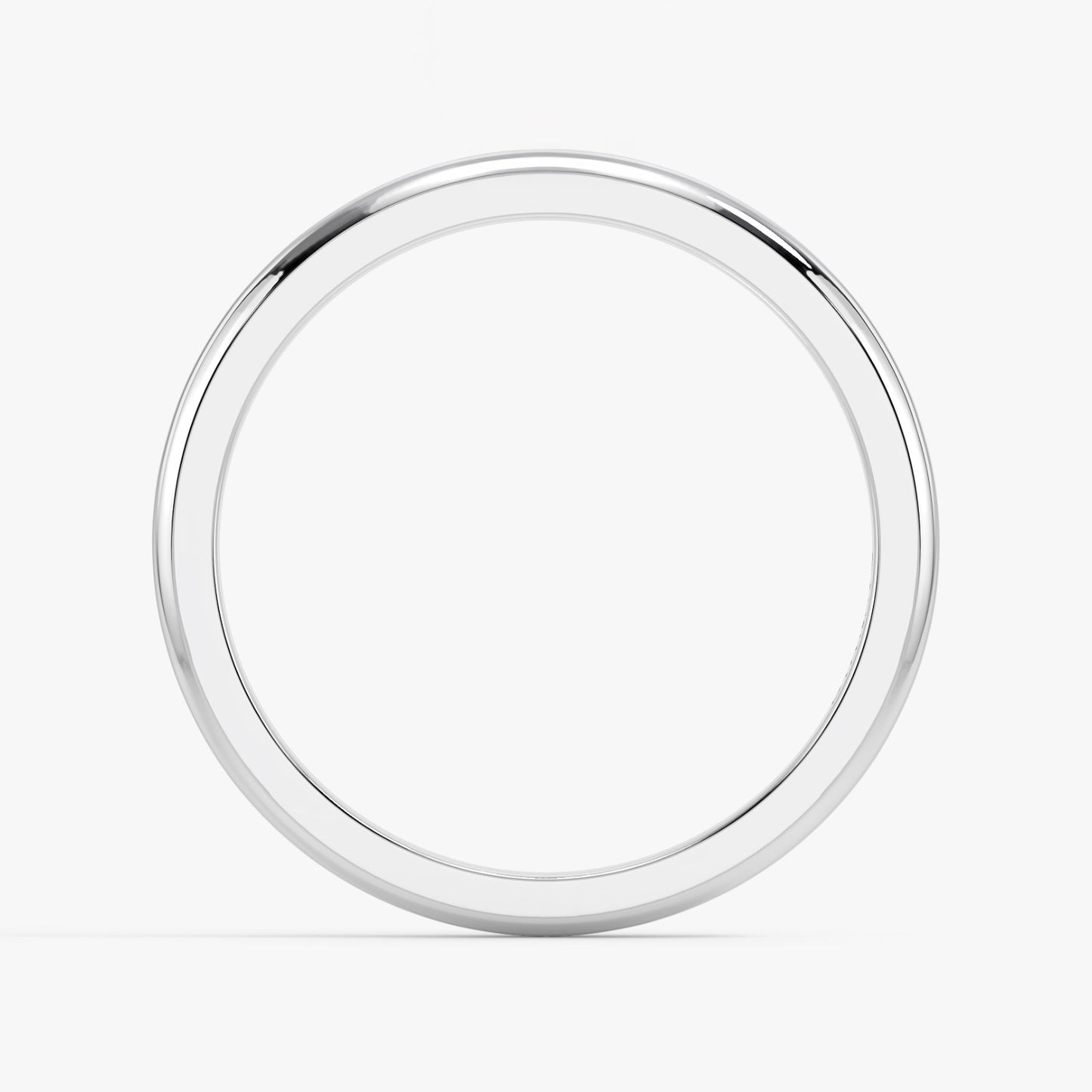 The Petite Wedding Ring, 18k White Gold