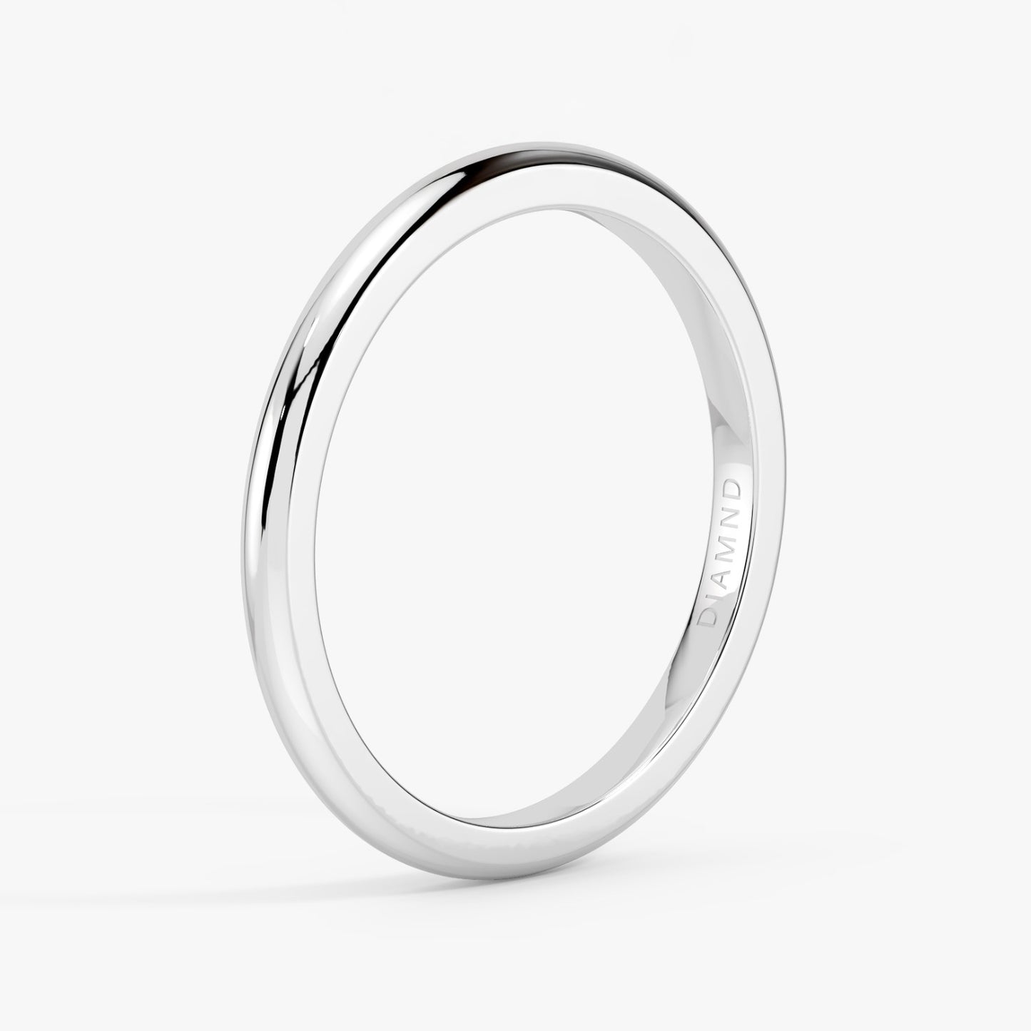 The Petite Wedding Ring, 18k Rose Gold