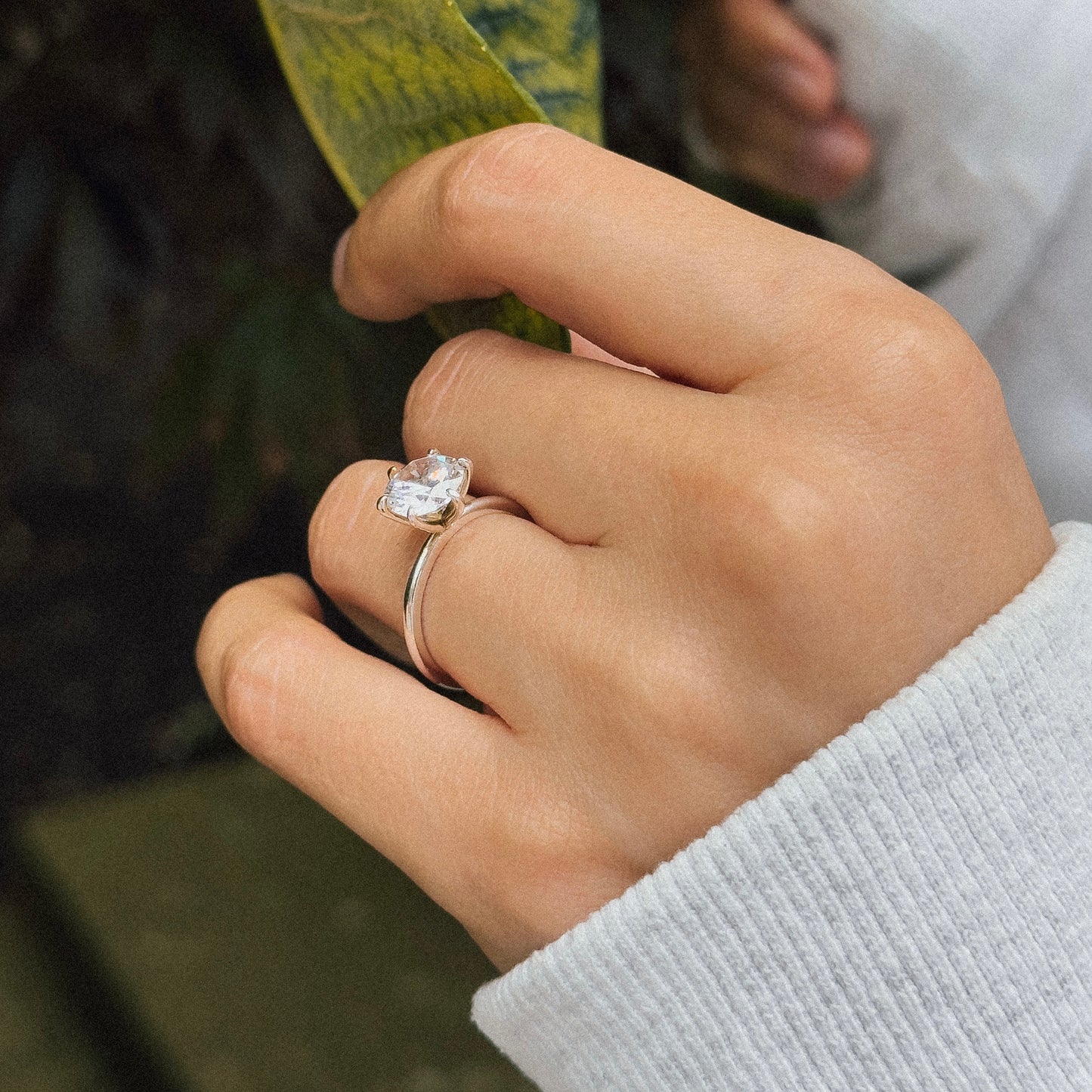 The Classic – Round Lab Grown Diamond Ring, 18k Rose Gold